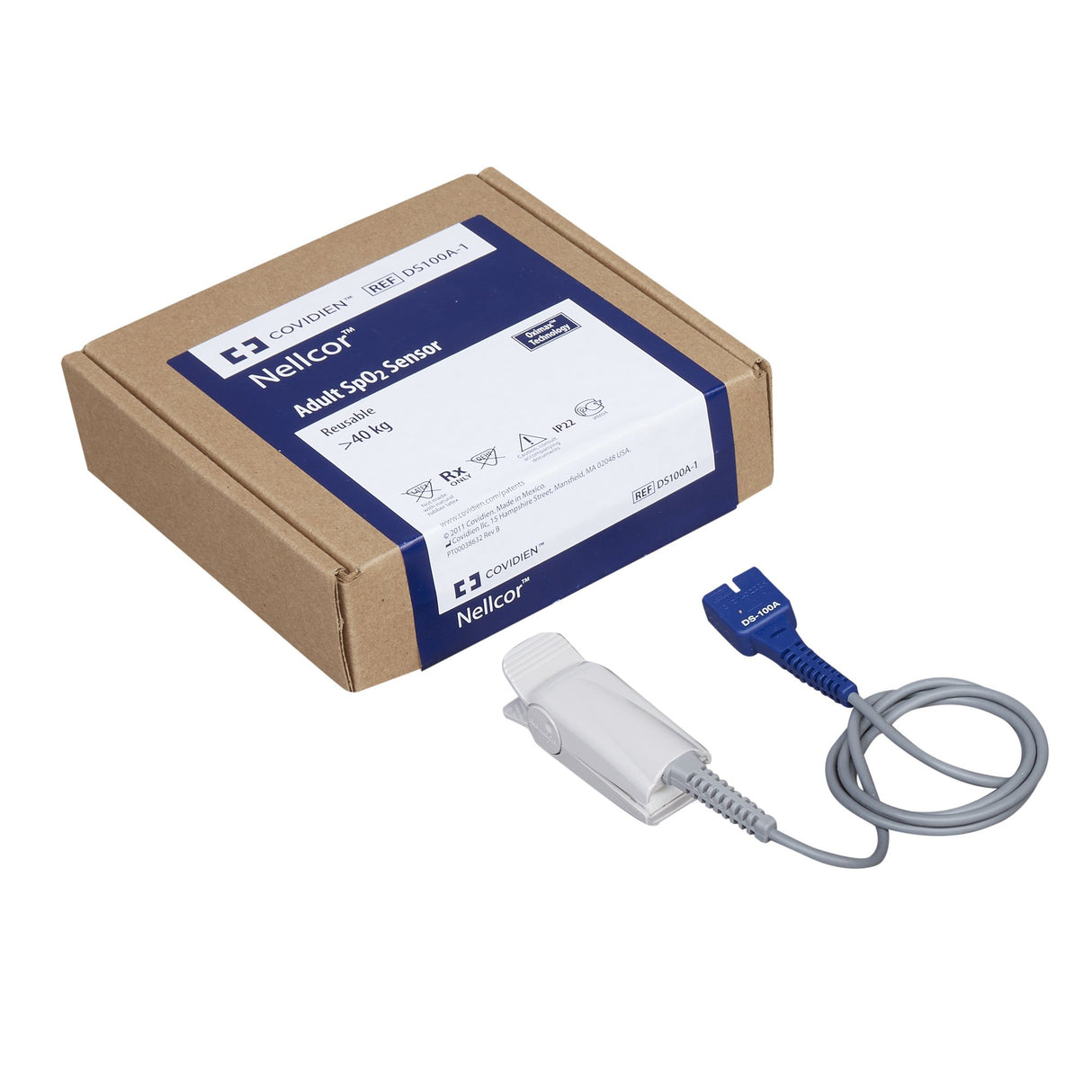 SpO2 Sensor Nellcor® Finger Adult Reusable - BeHope