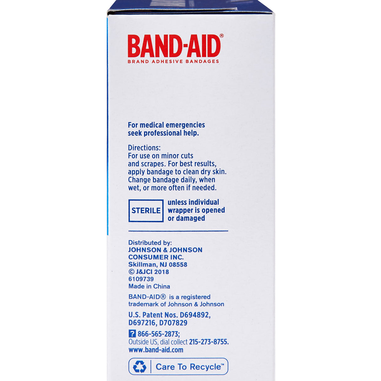 Adhesive Strip Band-Aid® Fabric Tan 1 X 3 Inch Sterile - BeHope