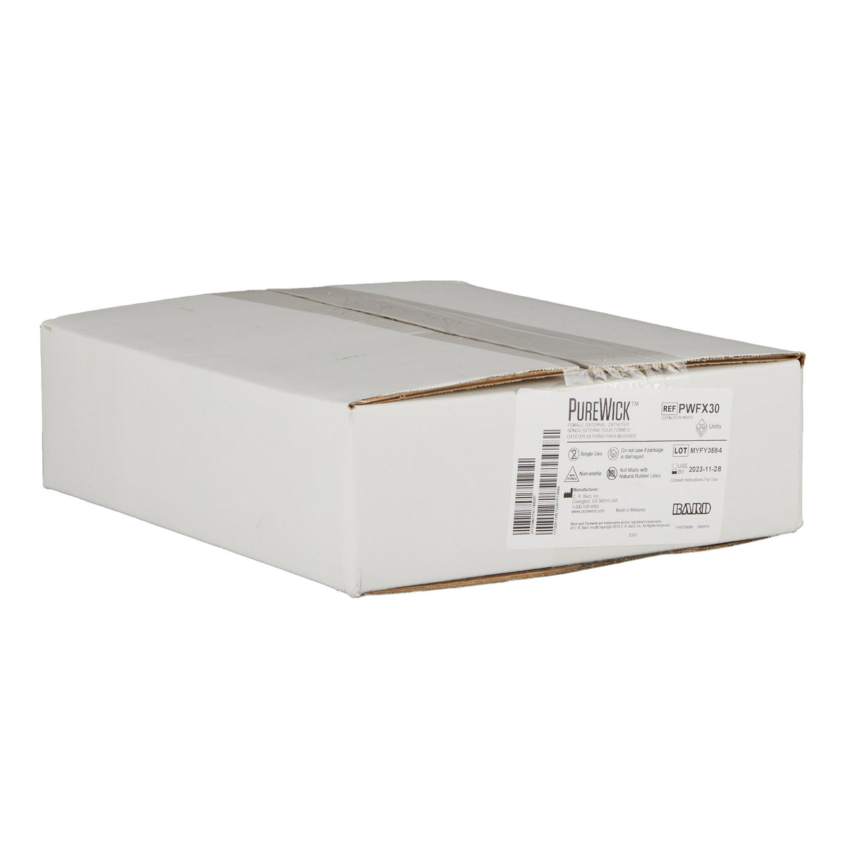 Female External Catheter PureWick™ 10 L X1.5 W Inch - BeHope