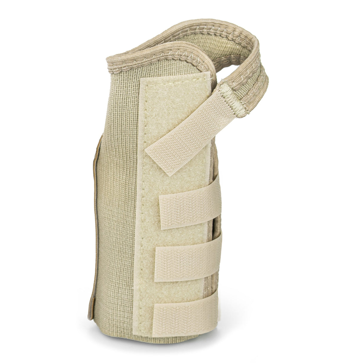 Wrist Brace McKesson Low Profile / Contoured / Wraparound Aluminum / Cotton / Elastic Left Hand Beige X-Small - BeHope