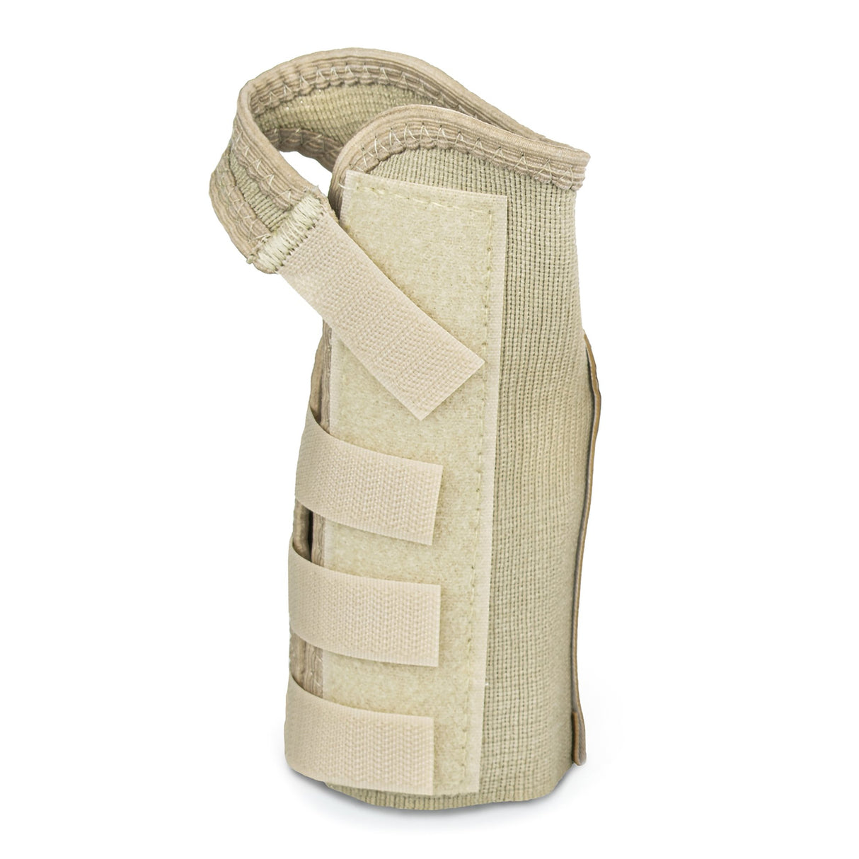Wrist Brace McKesson Low Profile / Contoured / Wraparound Aluminum / Cotton / Elastic Right Hand Beige Medium - BeHope