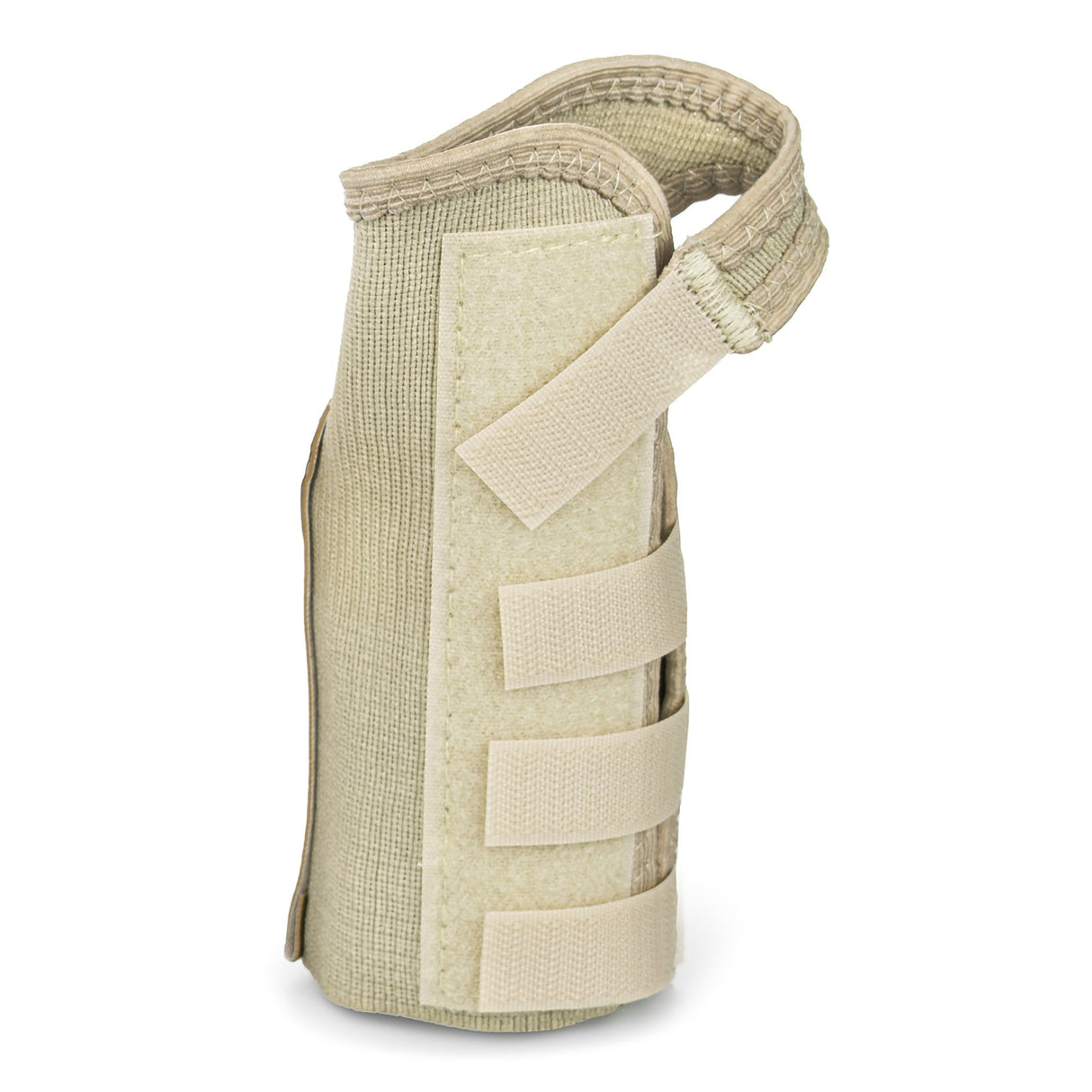Wrist Brace McKesson Low Profile / Contoured / Wraparound Aluminum / Cotton / Elastic Left Hand Beige X-Large - BeHope
