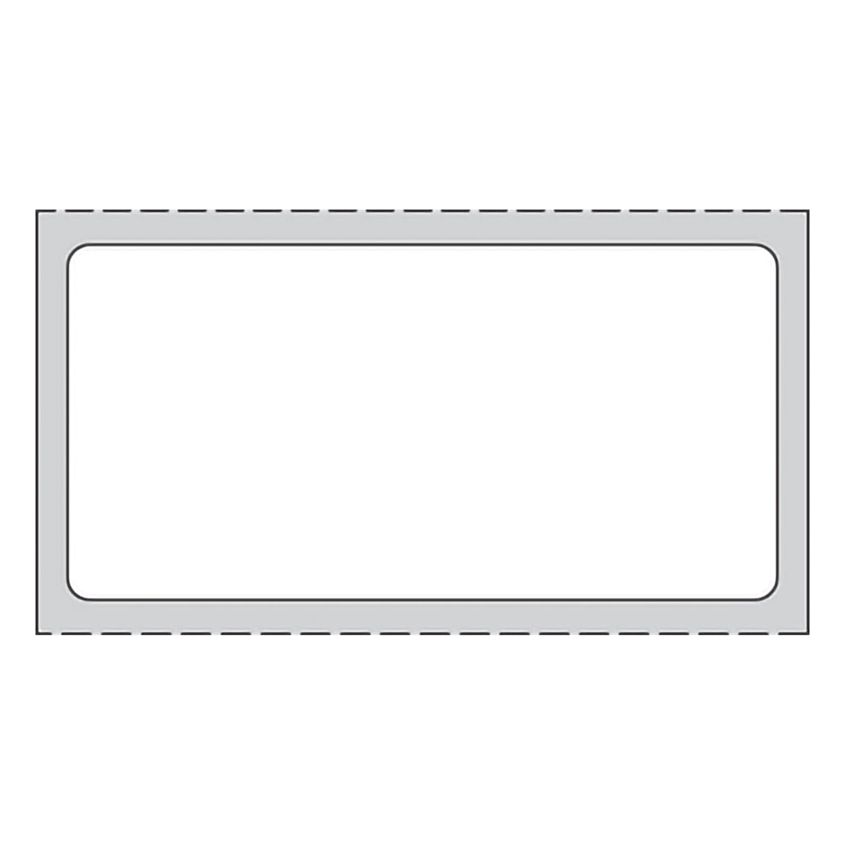 Blank Label Thermal Label White Paper 1 X 2 Inch - BeHope