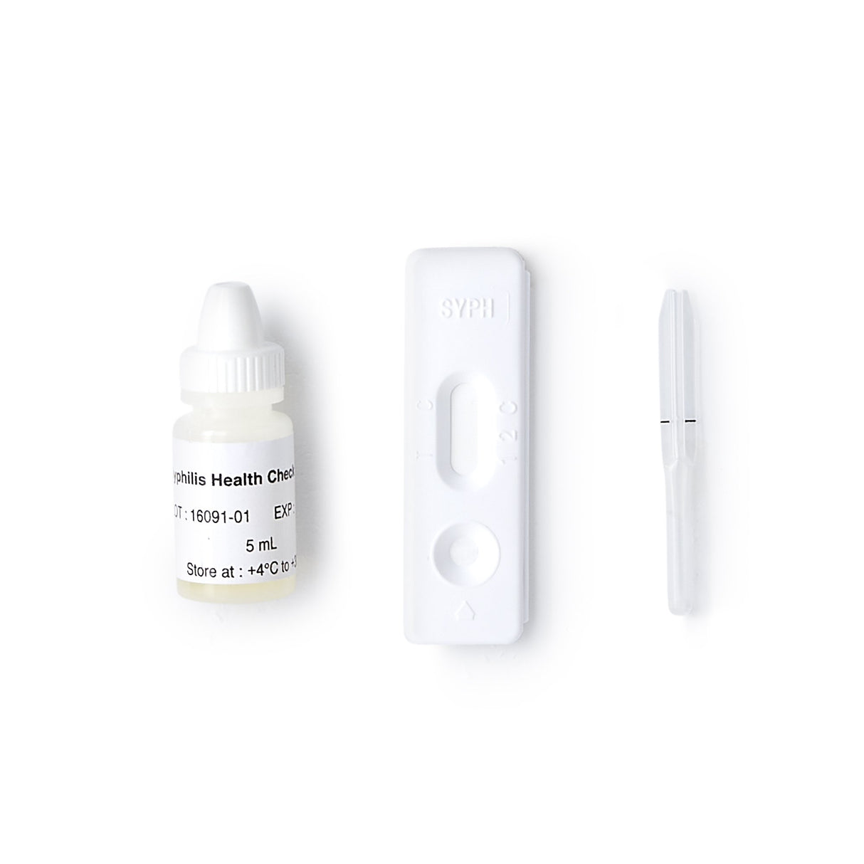 Sexual Health Test Kit Syphilis Health Check™ Syphilis Screen 20 Tests CLIA Waived Sample Dependent - BeHope