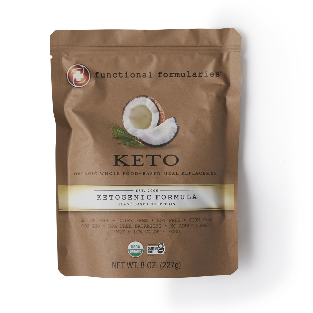 Oral Supplement Keto Peptide Flavored Liquid 8 oz. Pouch - BeHope