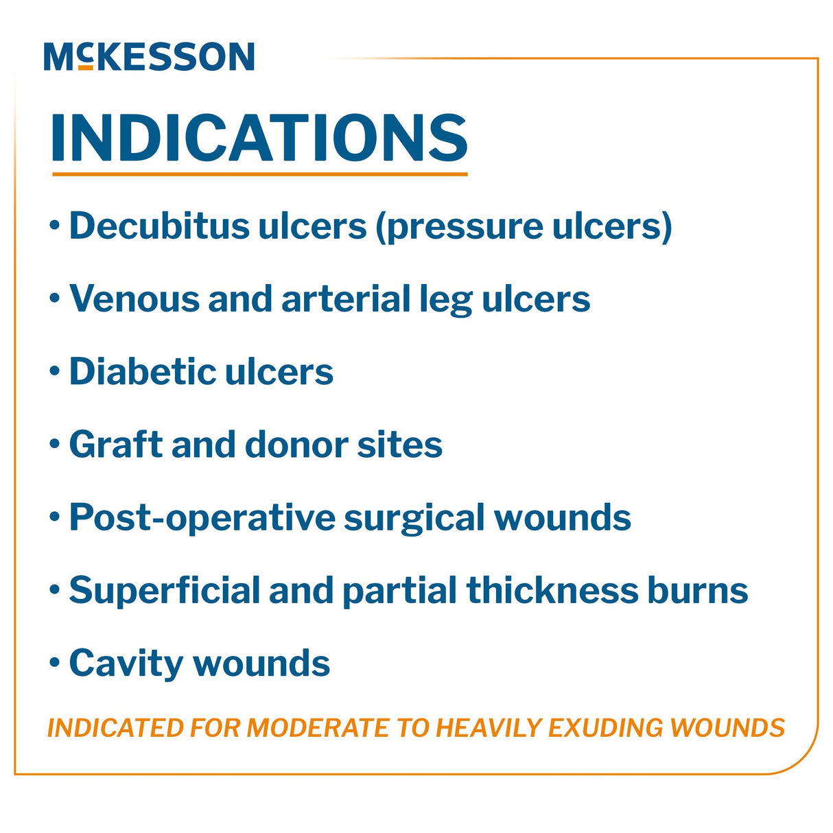 Silver Gelling Fiber Dressing Mckesson Sterile - BeHope