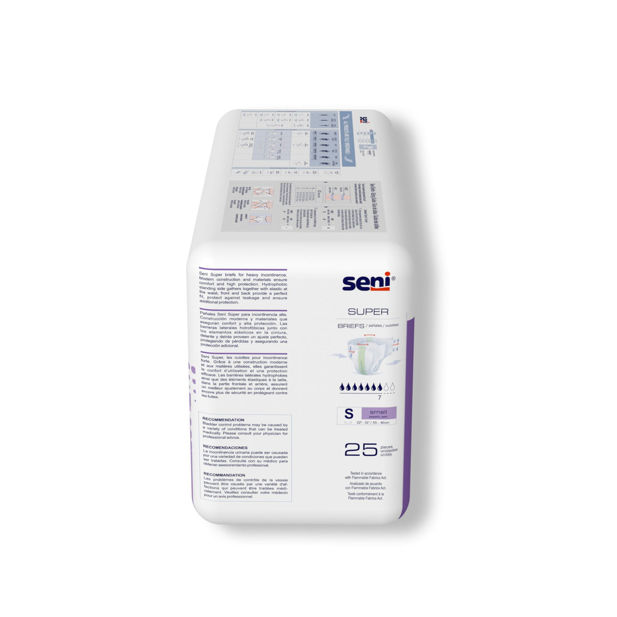 Seni® Super Breathable Incontinence Briefs Heavy Absorbency - BeHope