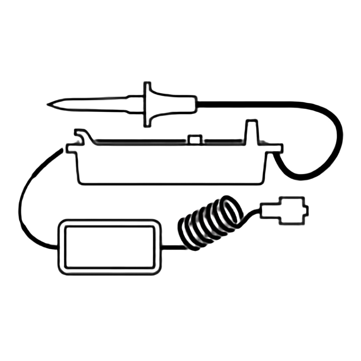 IV Pump Set CADD® High Volume Pump Without Ports 0.2 Micron Filter 94 Inch Tubing Solution - BeHope