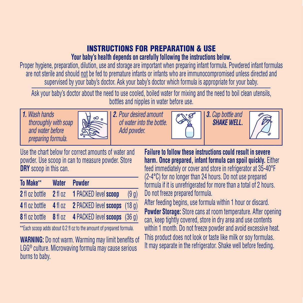 Infant Formula Nutramigen® with Probiotic LGG® Unflavored 12.6 oz. Can Powder Iron Cow's Milk Allergy - BeHope