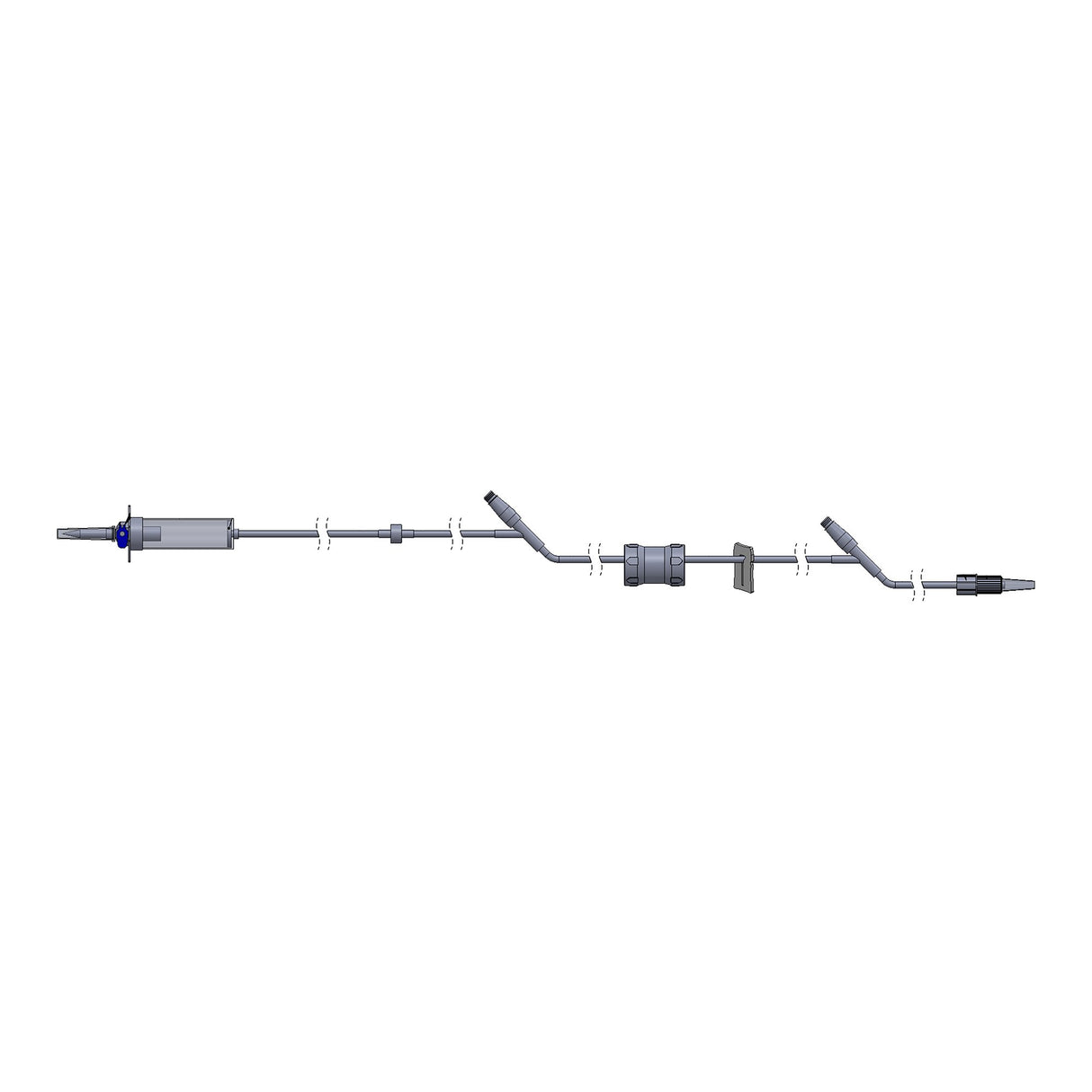 Primary Iv Administration Set Truecare™ Gravity with Flow Regulator for Efficient Therapy - BeHope