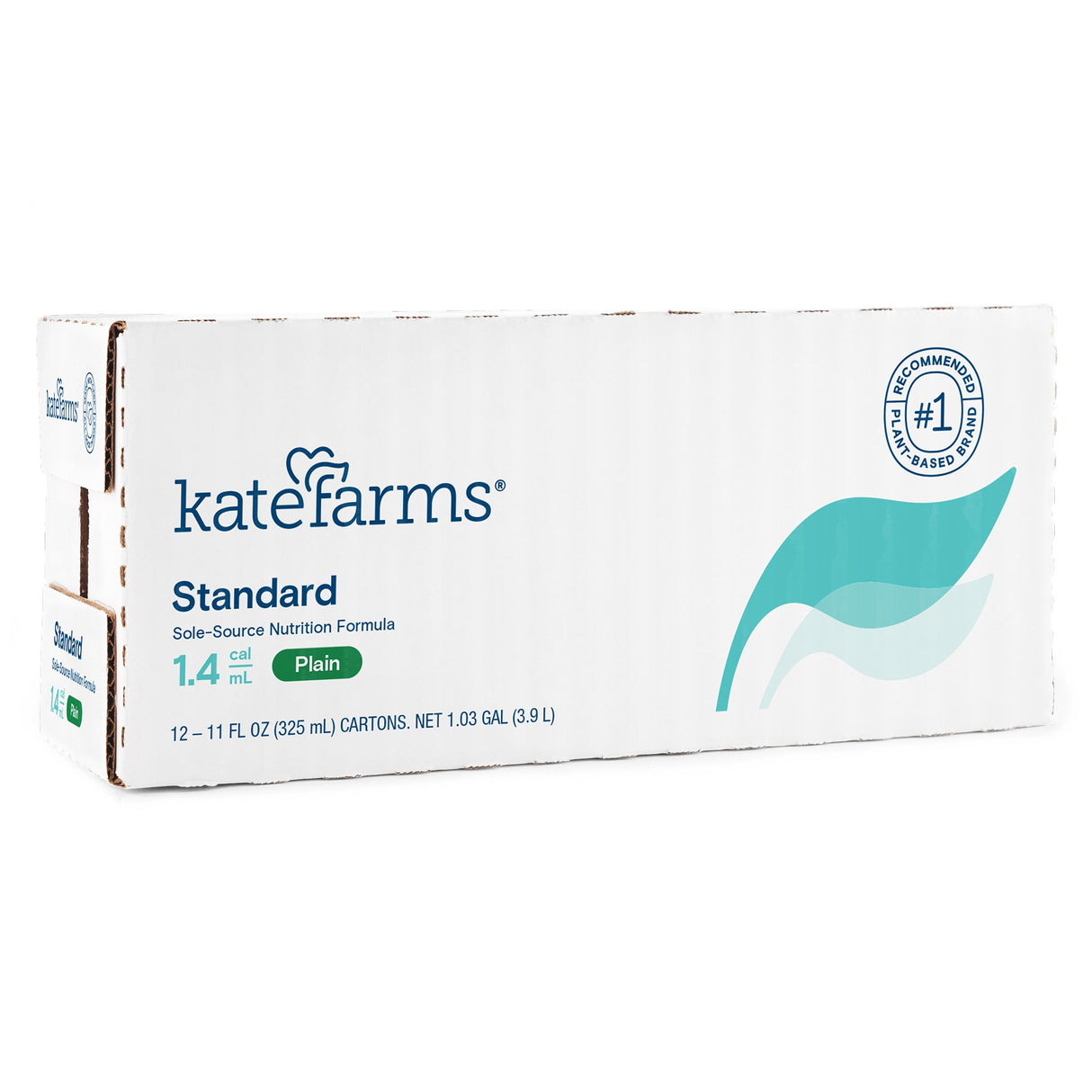Oral Supplement Kate Farms Standard 1.4 Plain Flavor Liquid 11 oz. Carton - BeHope