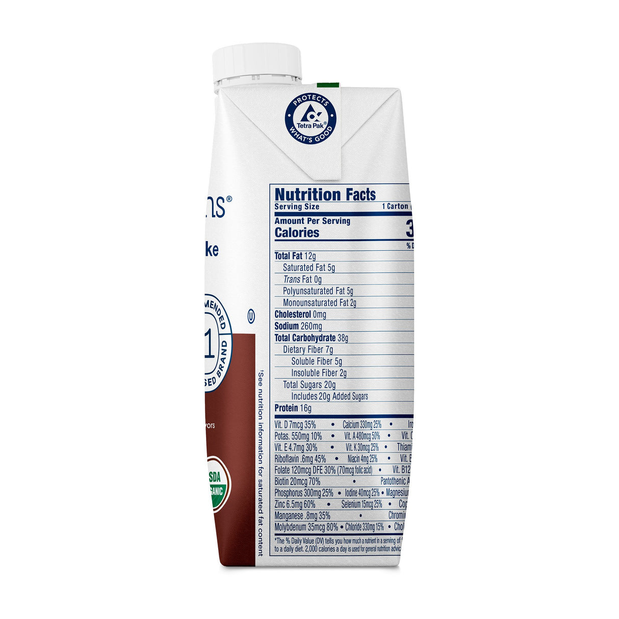 Oral Supplement Kate Farms Nutrition Shake Chocolate Flavor Liquid 11 oz. Carton - BeHope
