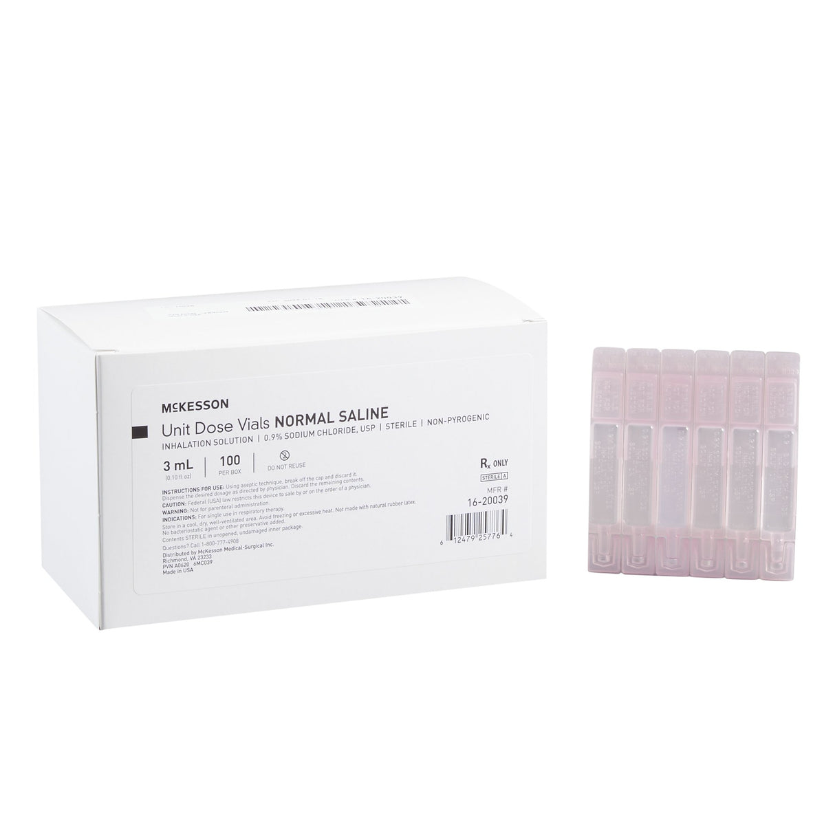 Mckesson Preservative Free 0.9% Normal Saline for Inhalation - BeHope