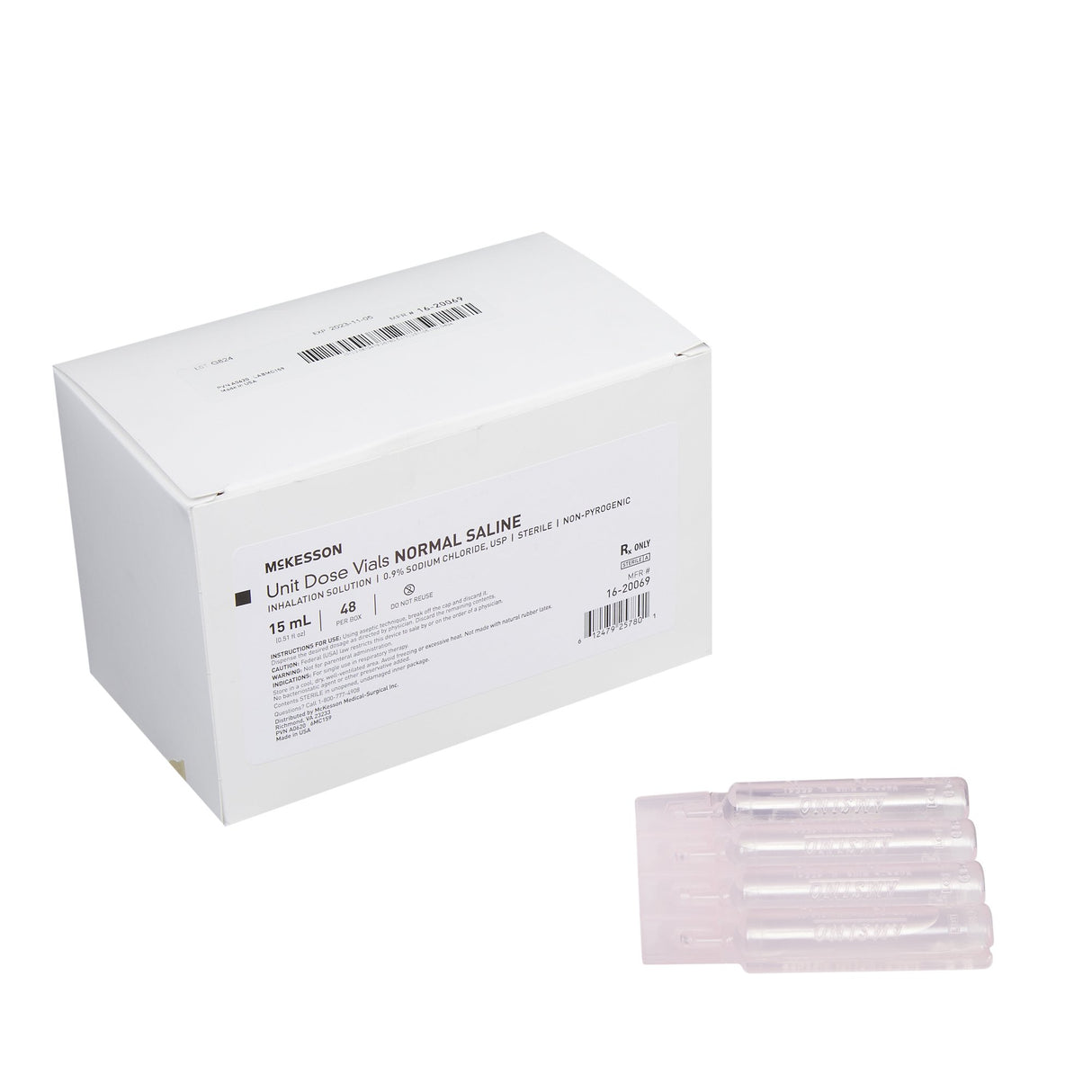 Mckesson Preservative Free 0.9% Normal Saline for Inhalation - BeHope