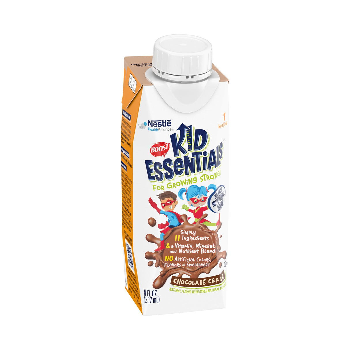 Pediatric Oral Supplement Boost® Kid Essentials™ 1.0 Chocolate Craze Flavor 8 oz. Carton Liquid Vitamins / Minerals - BeHope