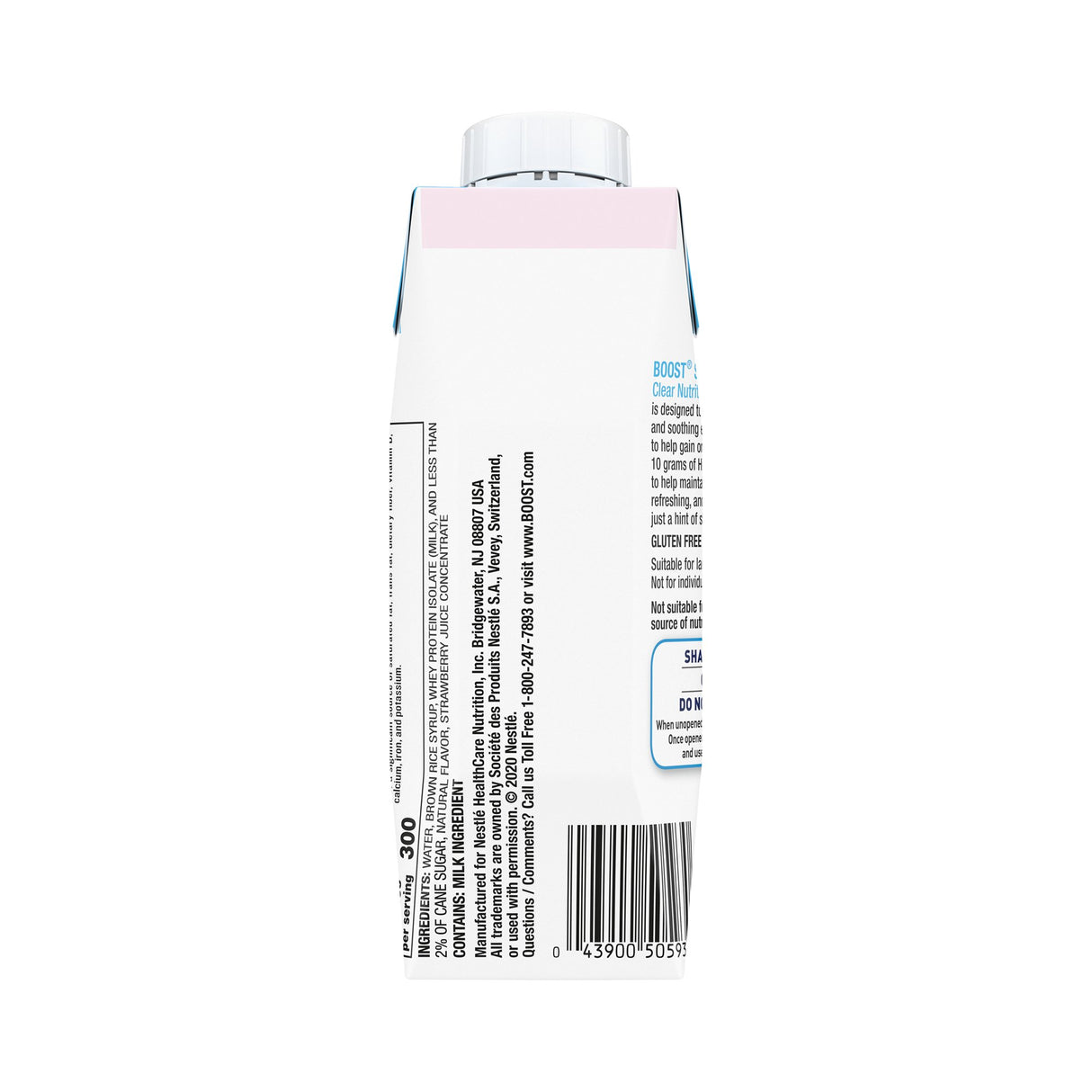 Oral Supplement Boost® Soothe Strawberry Kiwi Flavor Liquid 8 oz. Carton - BeHope