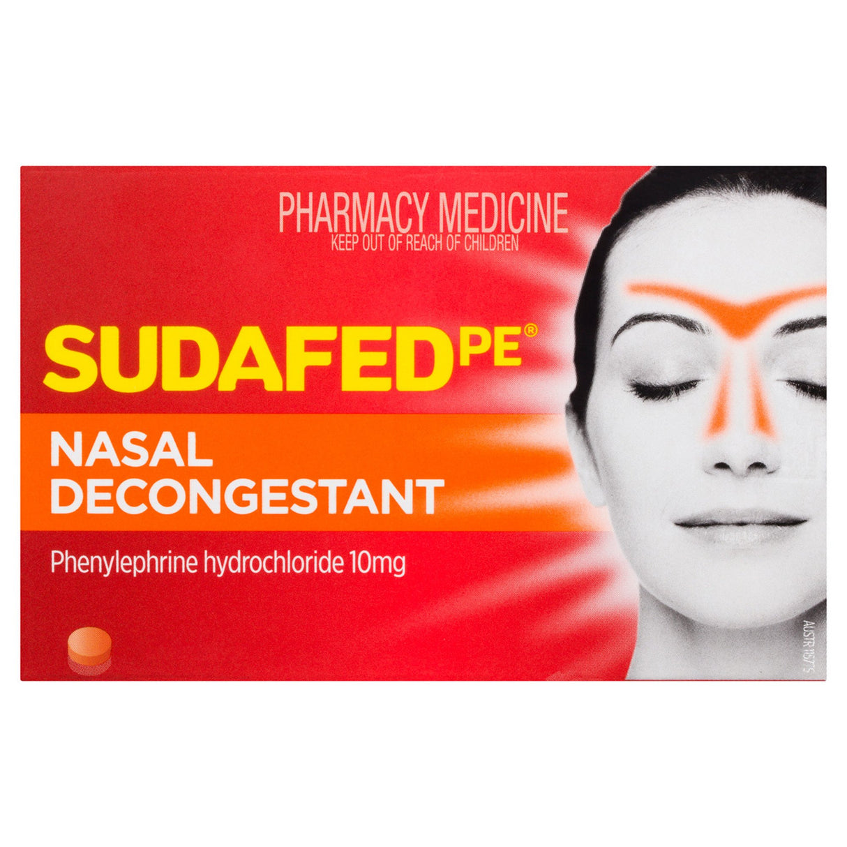 Nasal Decongestant 10 mg Strength Tablet 18 per Bottle - BeHope