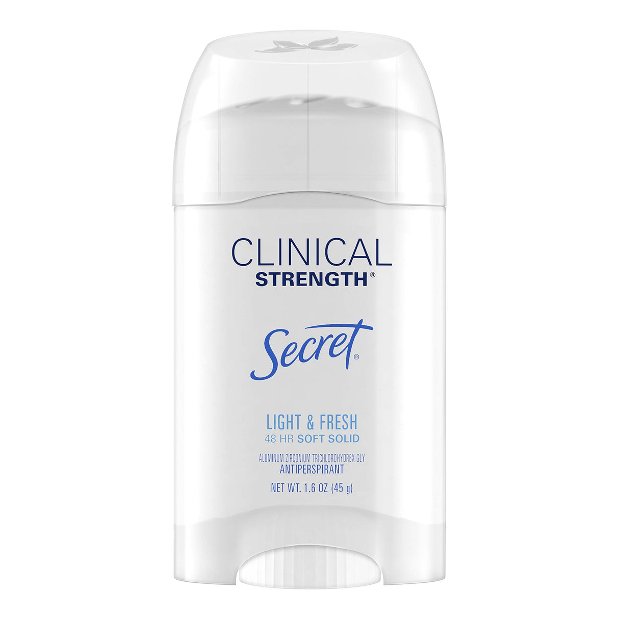Antiperspirant / Deodorant Secret® Clinical Strength Solid 1.6 oz. Light and Fresh Scent - BeHope