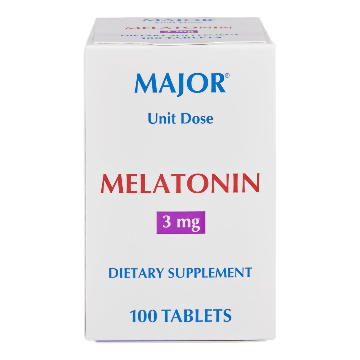 Natural Sleep Aid Unit Dose Tablet 3 mg Strength - BeHope