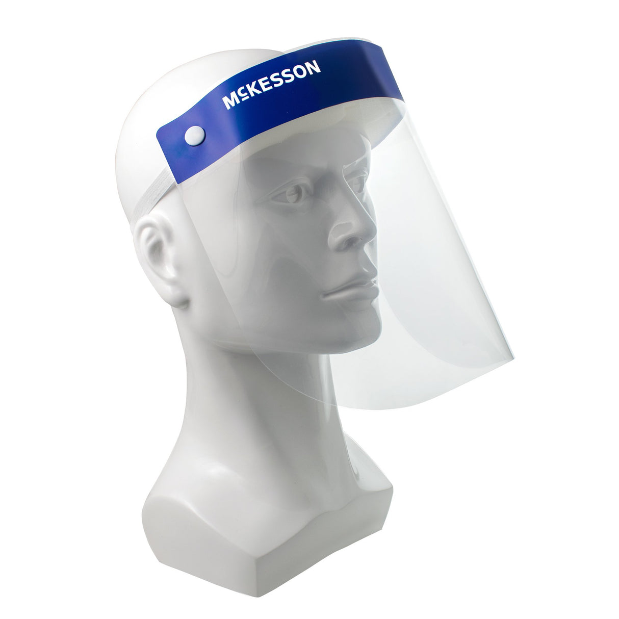 Face Shield McKesson One Size Fits Most Full Length Anti-fog Disposable NonSterile - BeHope