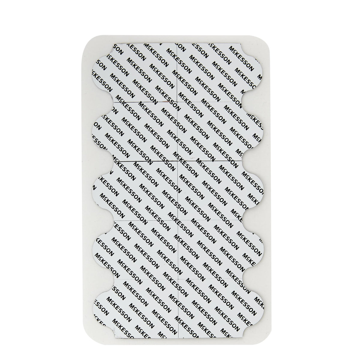 ECG Resting Electrode McKesson Tab Connector Conductive Adhesive Gel Adult Non-Radiolucent 10 per Pack - BeHope