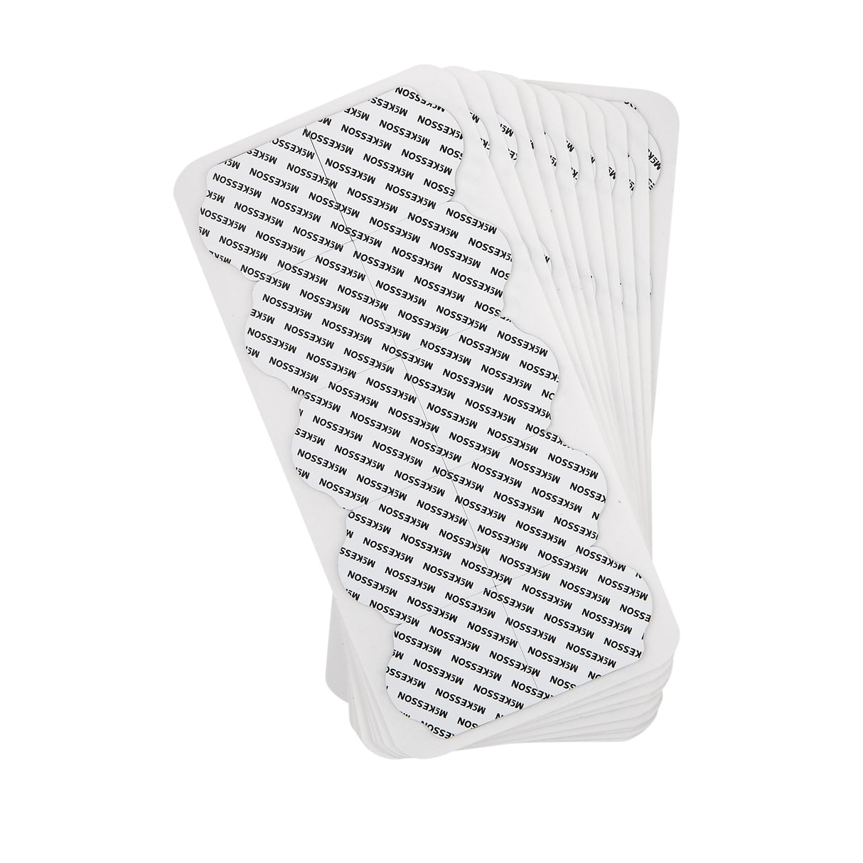 McKesson Adult Resting ECG Tab Electrodes Conductive Adhesive Gel Non-radiolucent - BeHope