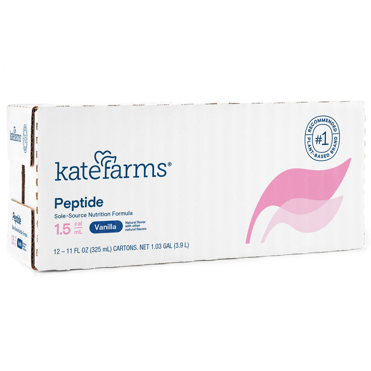 Oral Supplement Kate Farms Peptide 1.5 Vanilla Flavor Liquid 11 oz. Carton - BeHope