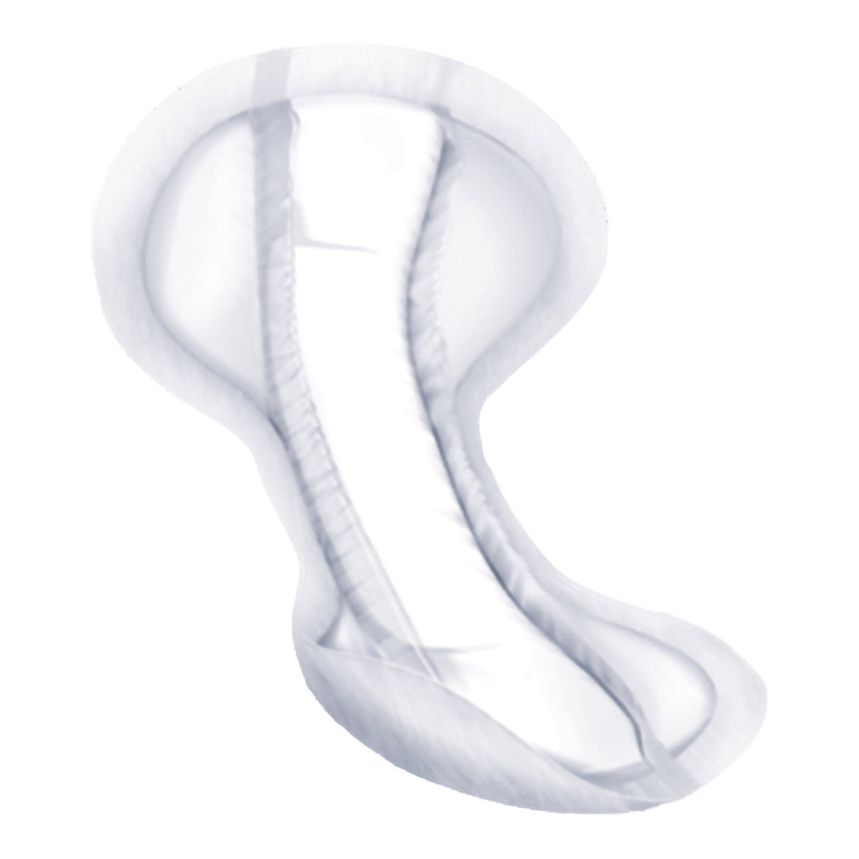 Bladder Control Pad Attends® Shaped Pads Super 13 X 27.2 Inch Heavy Absorbency Polymer Core One Size Fits Most - BeHope