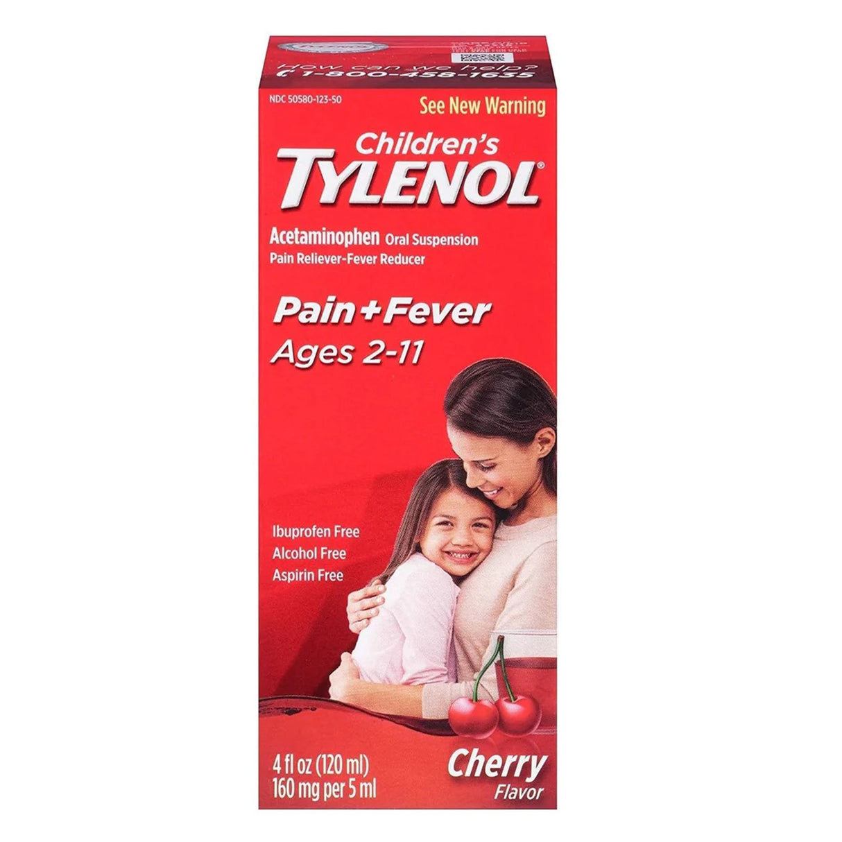 Children's Pain Relief Children's Tylenol® 160 mg / 5 mL Strength Acetaminophen Oral Suspension 4 oz. - BeHope
