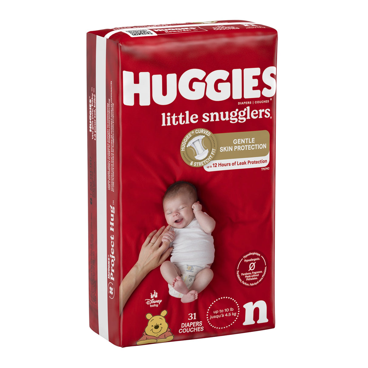 Unisex Baby Diaper Huggies® Little Snugglers Newborn Disposable Heavy Absorbency - BeHope