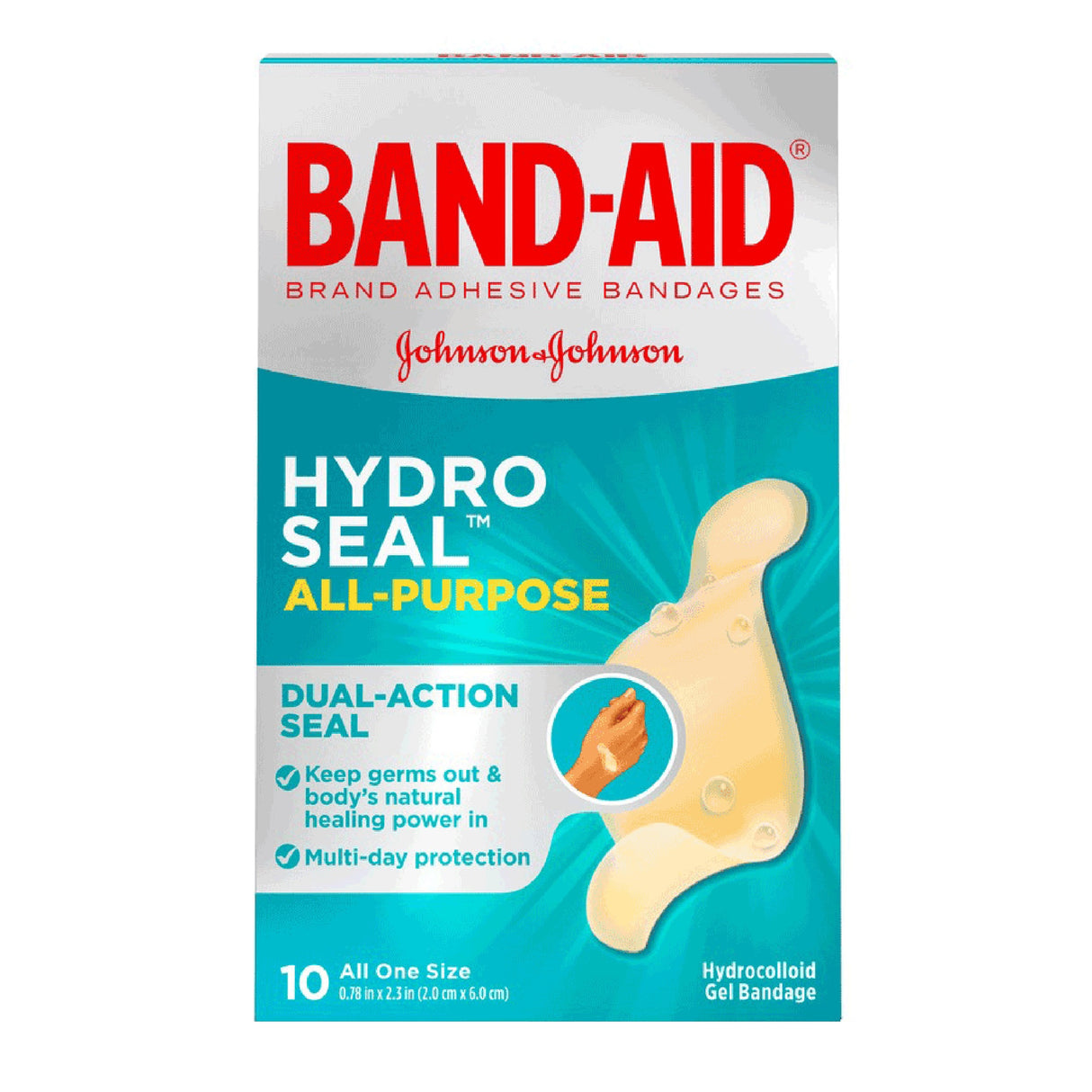 Waterproof Adhesive Strip Band-Aid® Hydro Seal™ Hydrocolloid Gel Tan 1 X 2 Inch Sterile - BeHope