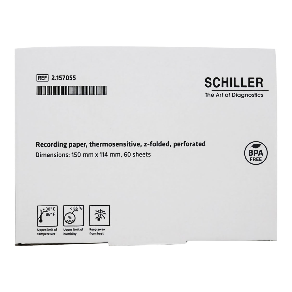 Recording Chart Paper Shiller Z-Fold Red Grid - BeHope