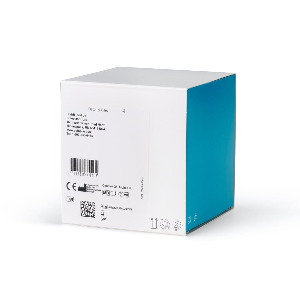 Ostomy Seal Brava® Convex, Starter Hole 1-9/16 Inch (40mm) - BeHope