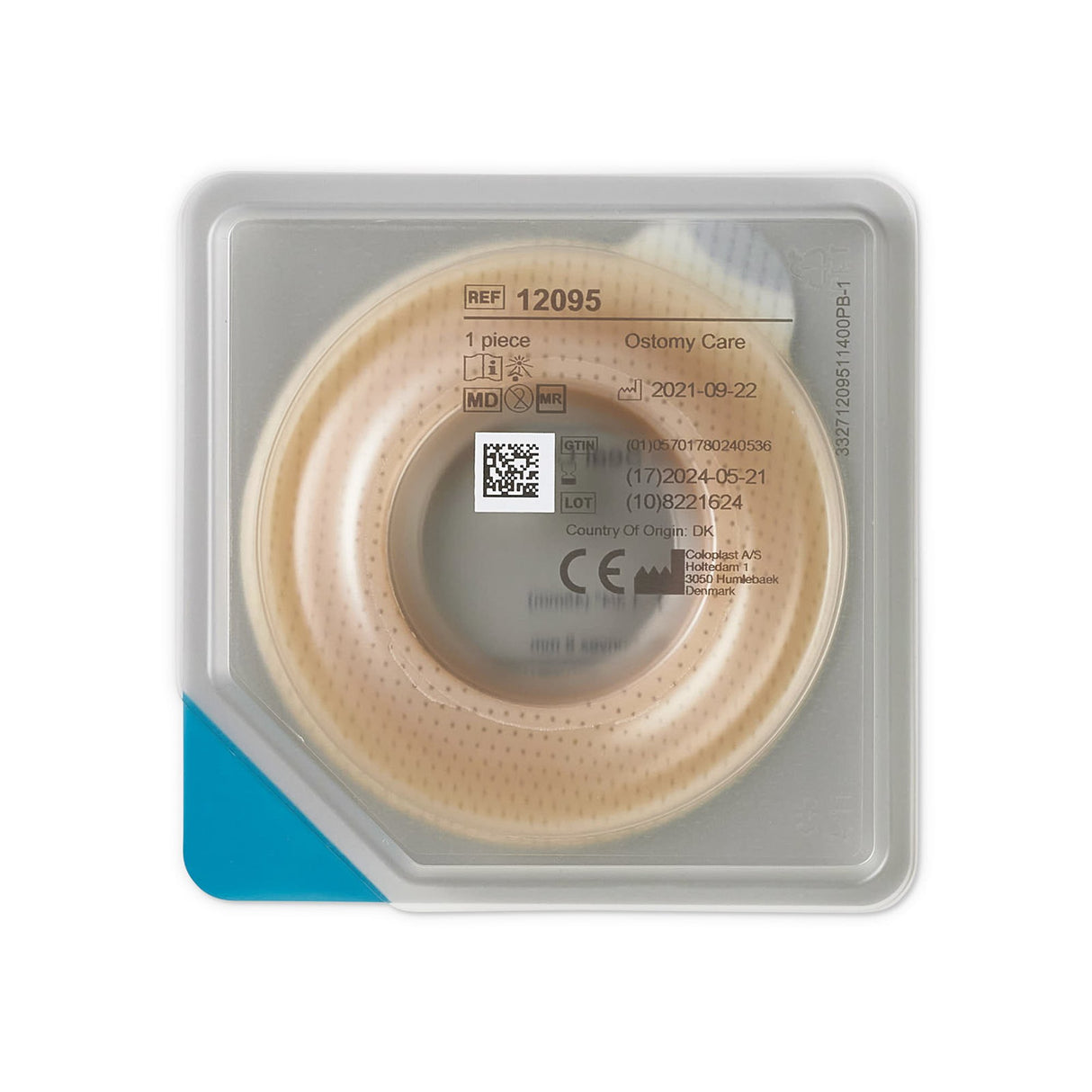 Ostomy Seal Brava® Convex, Starter Hole 1-3/4 Inch (45mm) - BeHope