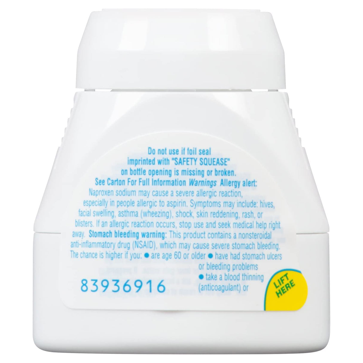 Pain Relief Aleve® 220 mg Strength Naproxen Sodium Caplet 24 per Bottle - BeHope