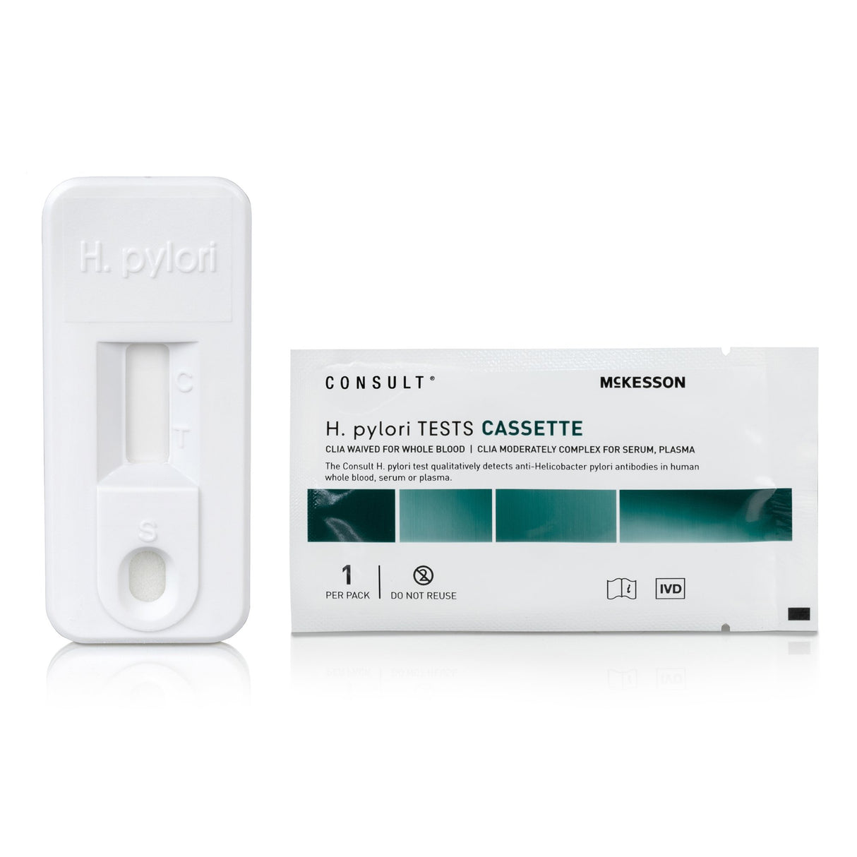 H. Pylori Antibody Test Kit Mckesson Consult™ CLIA Waived Rapid Results - BeHope