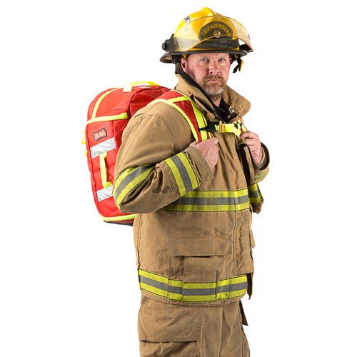 Medic Backpack Statpack G3 Load N Go Red Urethane-Coated Tarpaulin 20 X 19 X 7 Inch - BeHope