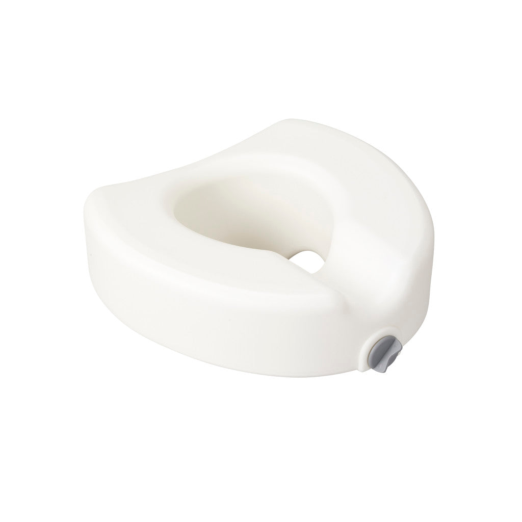 Premium Plastic Raised, Regular/Elongated Toilet Seat, with Lock -BeHope