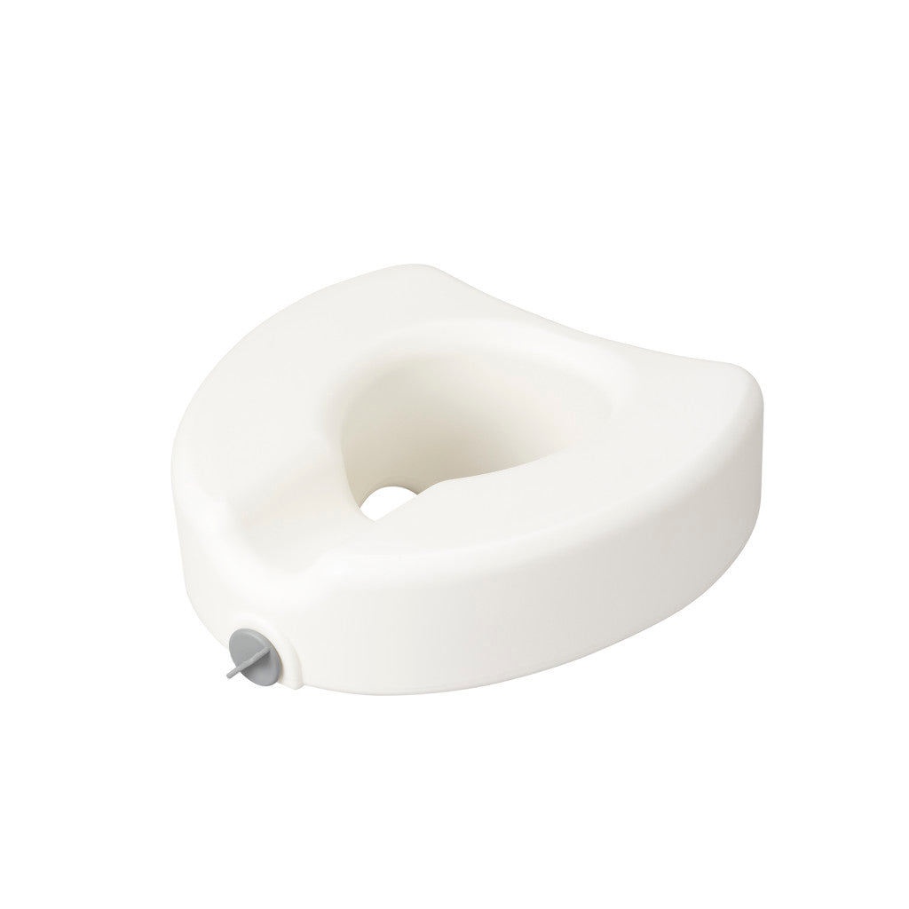 Premium Plastic Raised, Regular/Elongated Toilet Seat, with Lock -BeHope