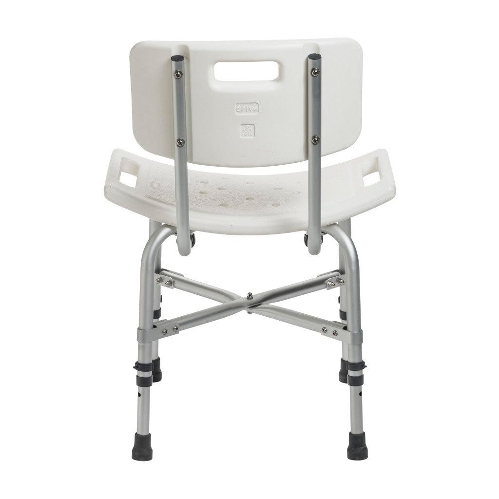 Deluxe Bariatric Shower Chair with Cross-Frame Brace -BeHope