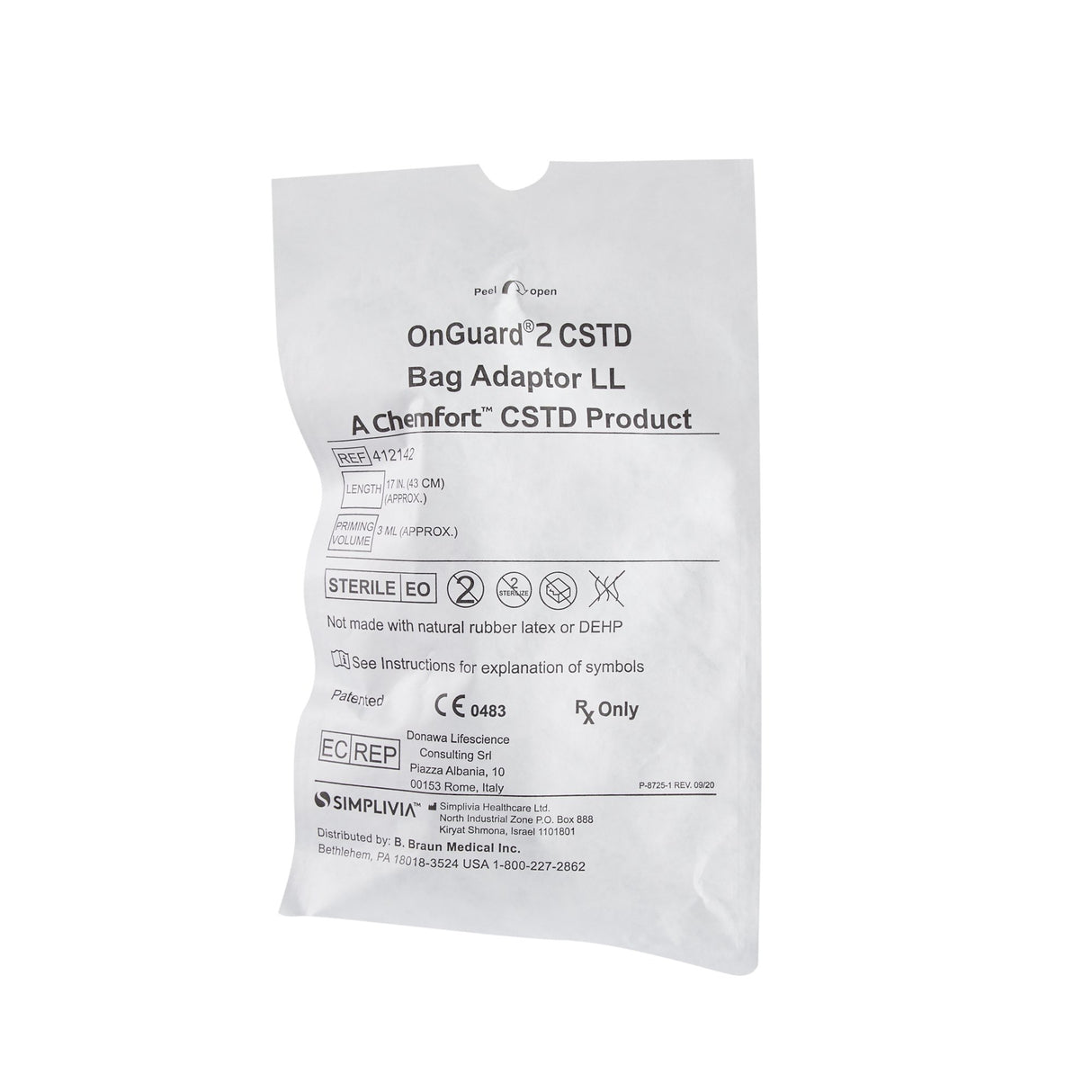 IV Connector Onguard® Sterile for Enhanced Infusion Safety - BeHope