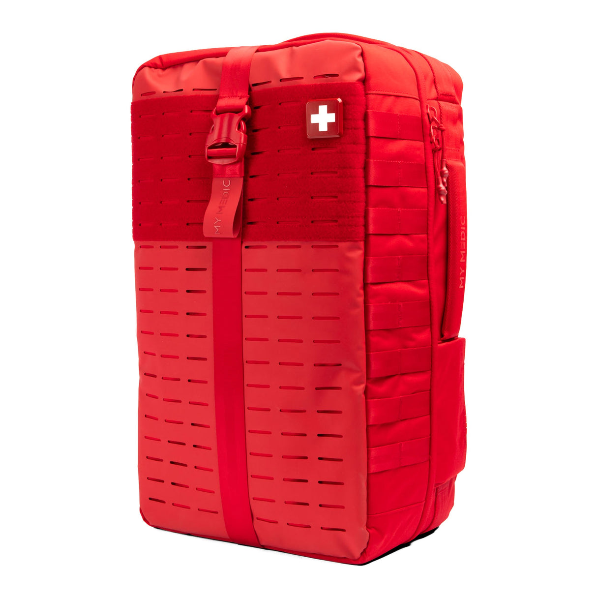 First Aid Kit My Medic™ The MEDIC Pro 10 Person Red Nylon Backpack - BeHope