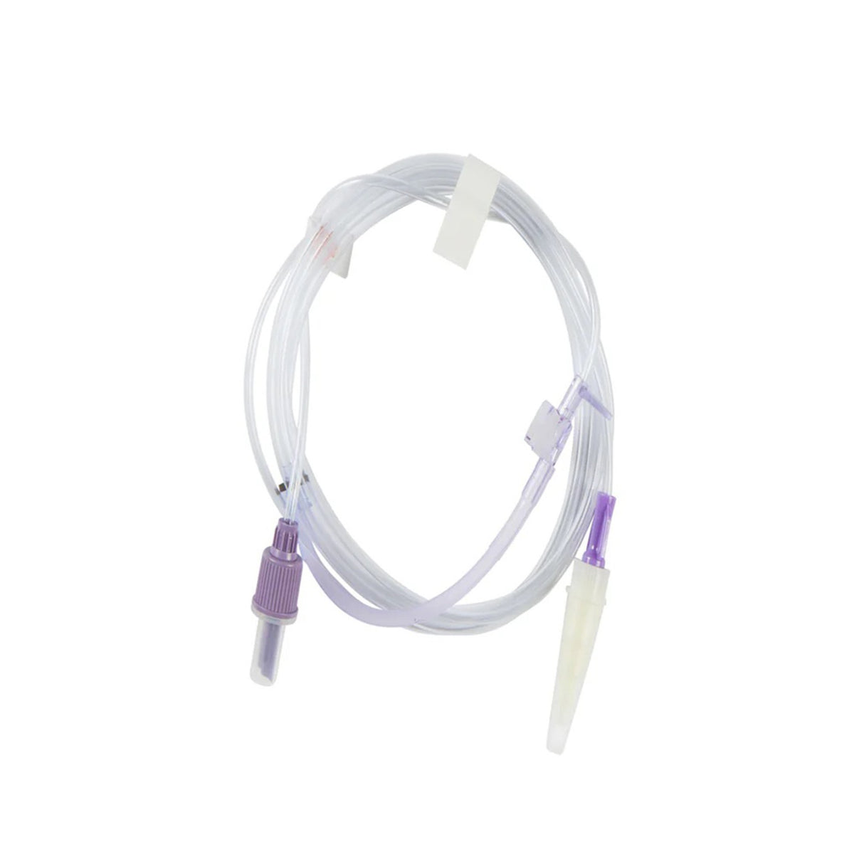 Enteral Feeding Pump Safety Screw Spike Set without ENFit™ Transitional Adapter Kangaroo™ Joey™ ENPlus PVC NonSterile - BeHope