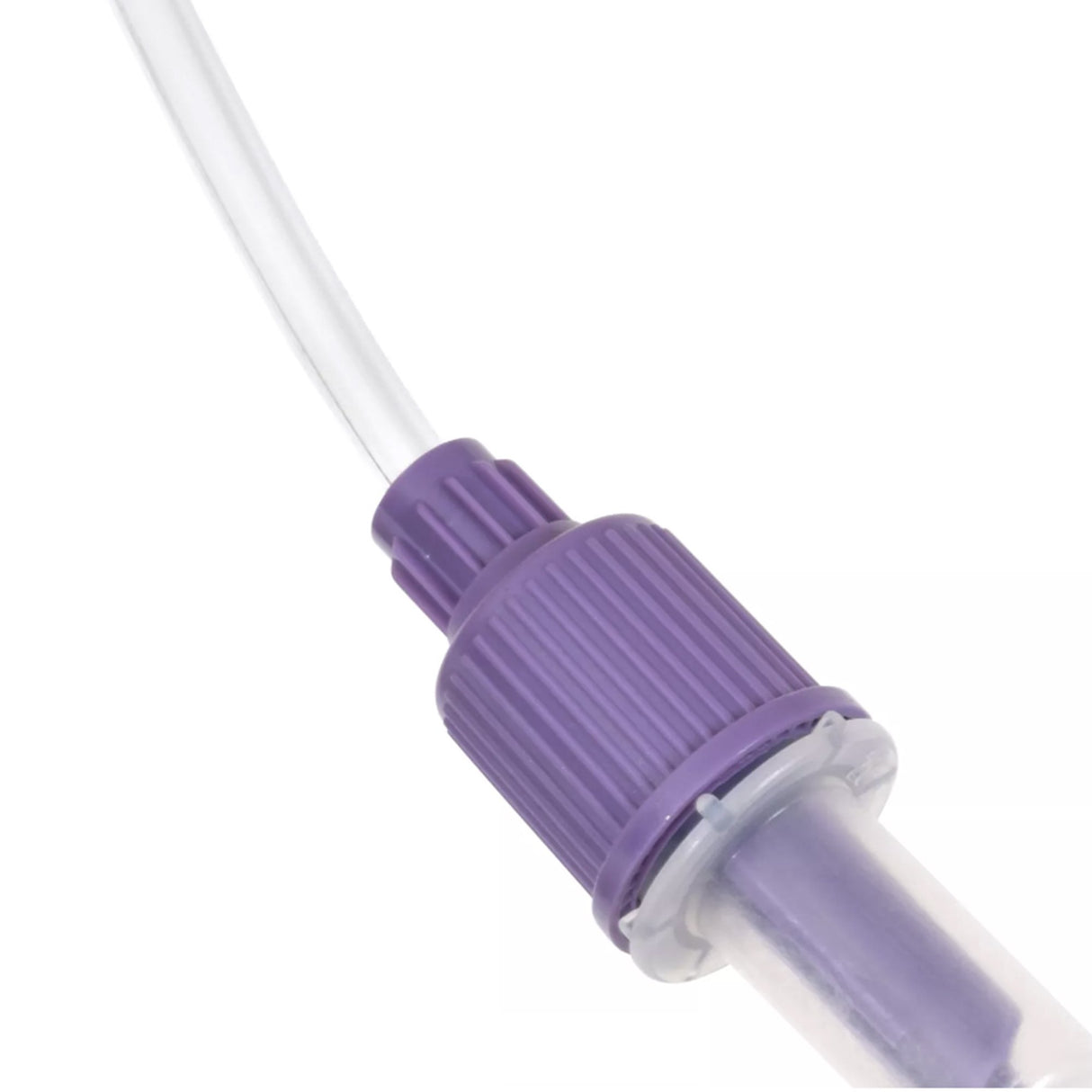 Enteral Feeding Pump Safety Screw Spike Set without ENFit™ Transitional Adapter Kangaroo™ Joey™ ENPlus PVC NonSterile - BeHope