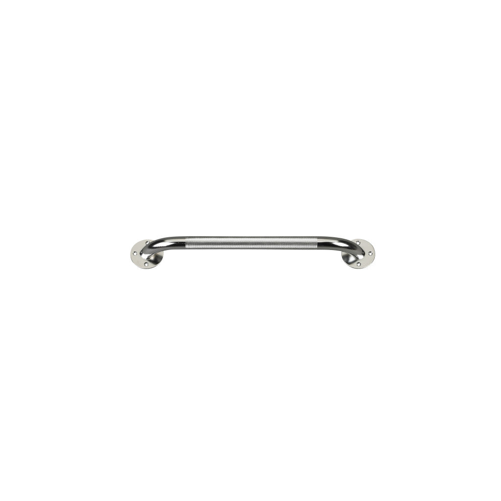 Chrome Knurled Grab Bar - BeHope