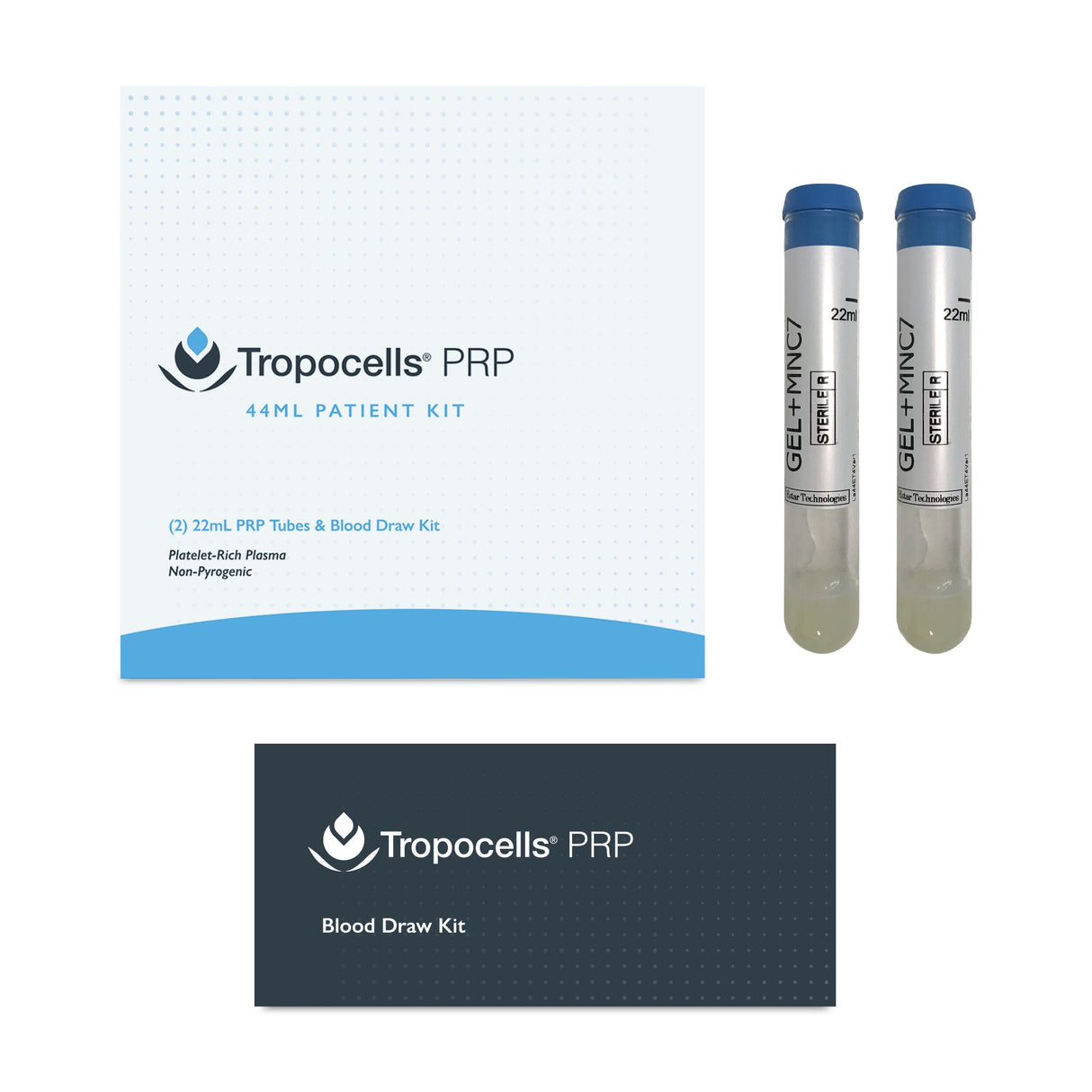 Platelet Rich Plasma Kit Tropocells® Vacuum Tube with Gel Separator Sterile - BeHope