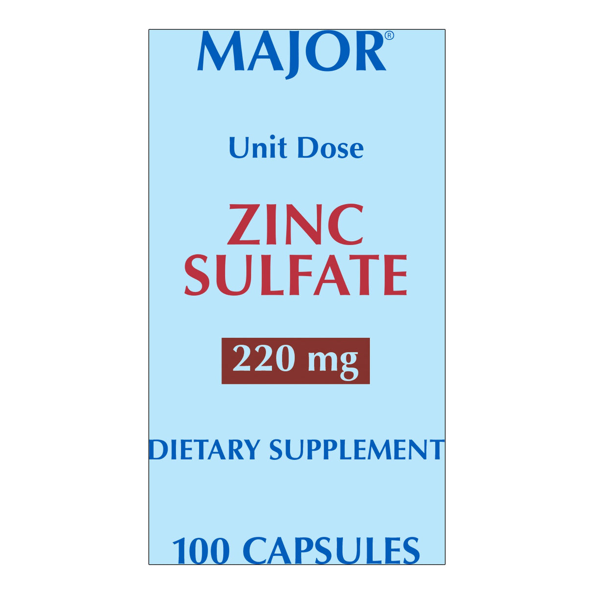 Zinc Sulfate Essential Mineral Supplement Capsule - BeHope