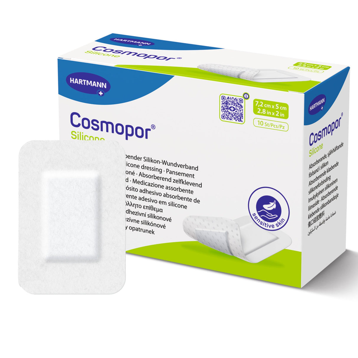 Island Dressing Cosmopor® Silicone Sterile Water Resistant Non-Adhering Dry Barrier - BeHope