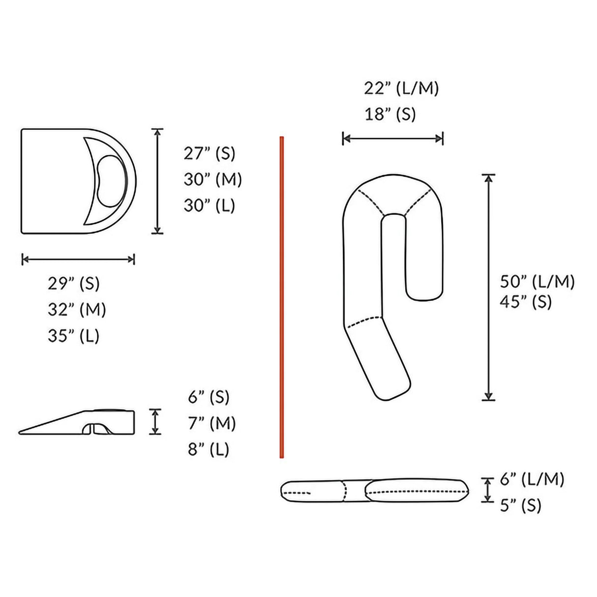 Medcline® Acid Reflux Relief Positioner System for Side Sleepers - BeHope