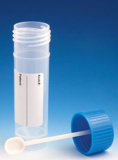 Stool Specimen Container with Screw Cap Sampling Device Nonsterile - BeHope